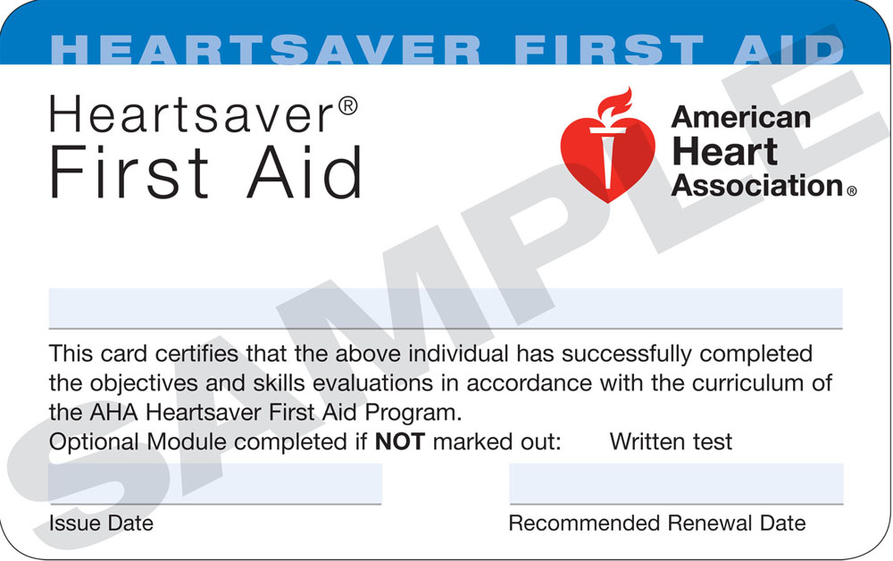 Heartsaver First Aid