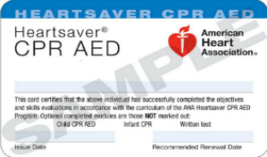 Heartsaver CPR AED